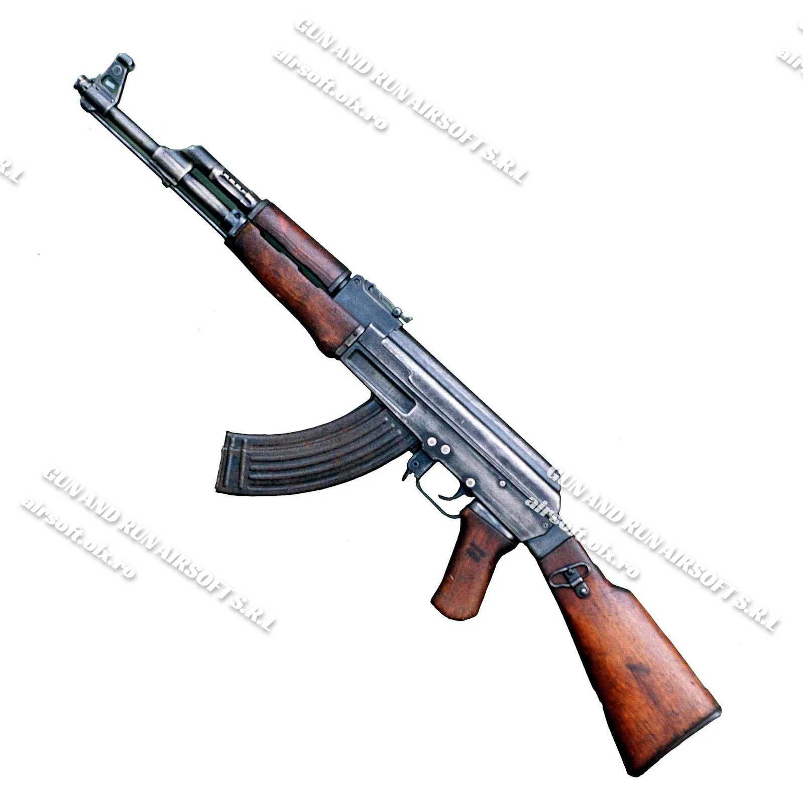 Arma AK47 AIRSOFT - Pusca ASALT Arc Puternic - Modificata - OFERTĂ!