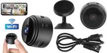 Camera Supraveghere 720P, Wide-Angle 150°, Infrarosu MicroSD WiFi Noua