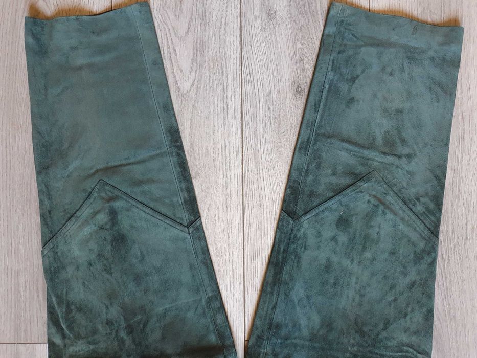 Pantaloni de piele SUBITO - Marimea 44 (Talie 83 cm)