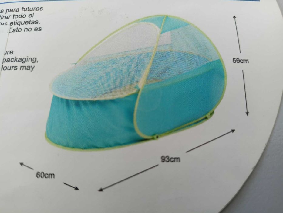 бебешко походно легло с дюшек и комарник