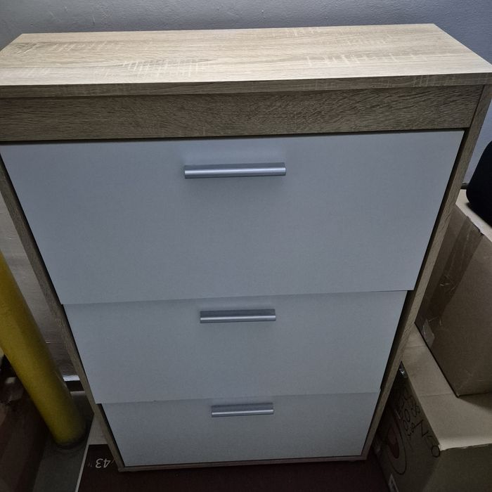 Pantofar dublu cu 3  compartimente stare f buna