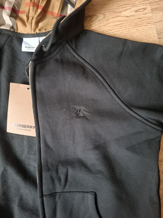 Burberry zip up черен