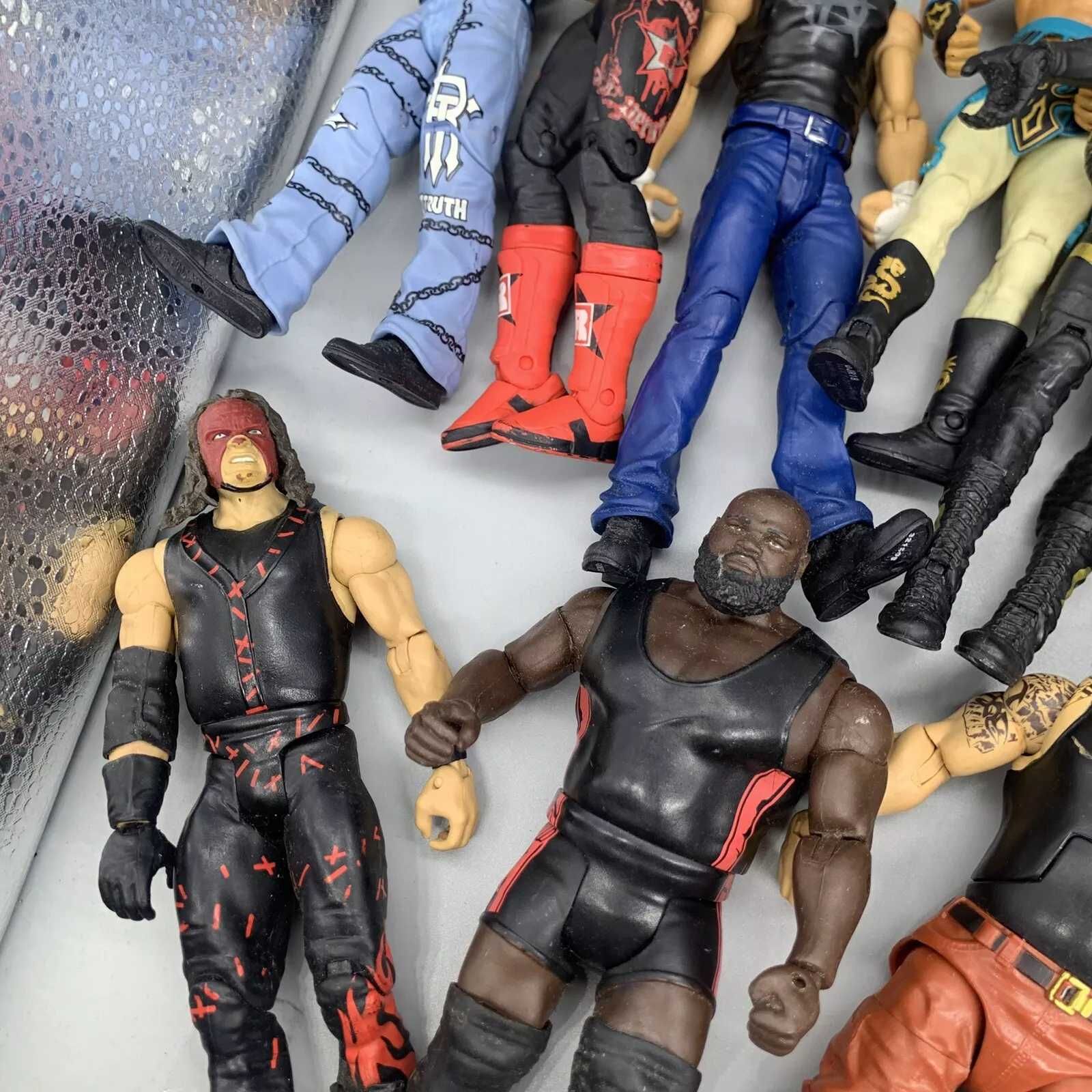 WWE екшън фигури Jakks Mattel loose играчки кечисти AEW TNA колекция