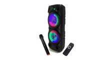 Двойна мощна караоке оредба 2х8" ZQS-8210 - караоке + микрофон USB/SD