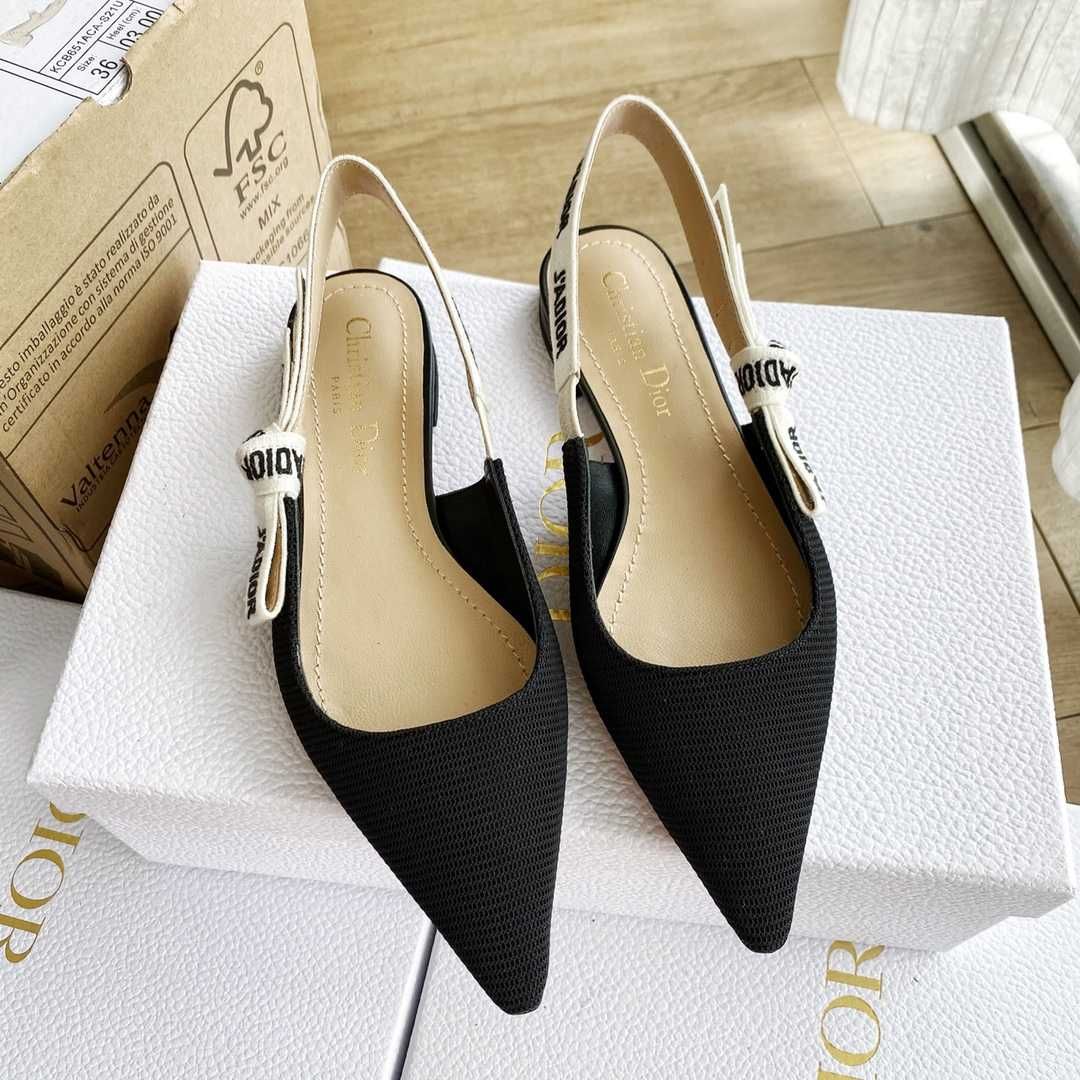 Sandale Christian Dior J'Adior, black, pantofi Premium