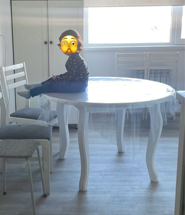 Стол кухонный круглый