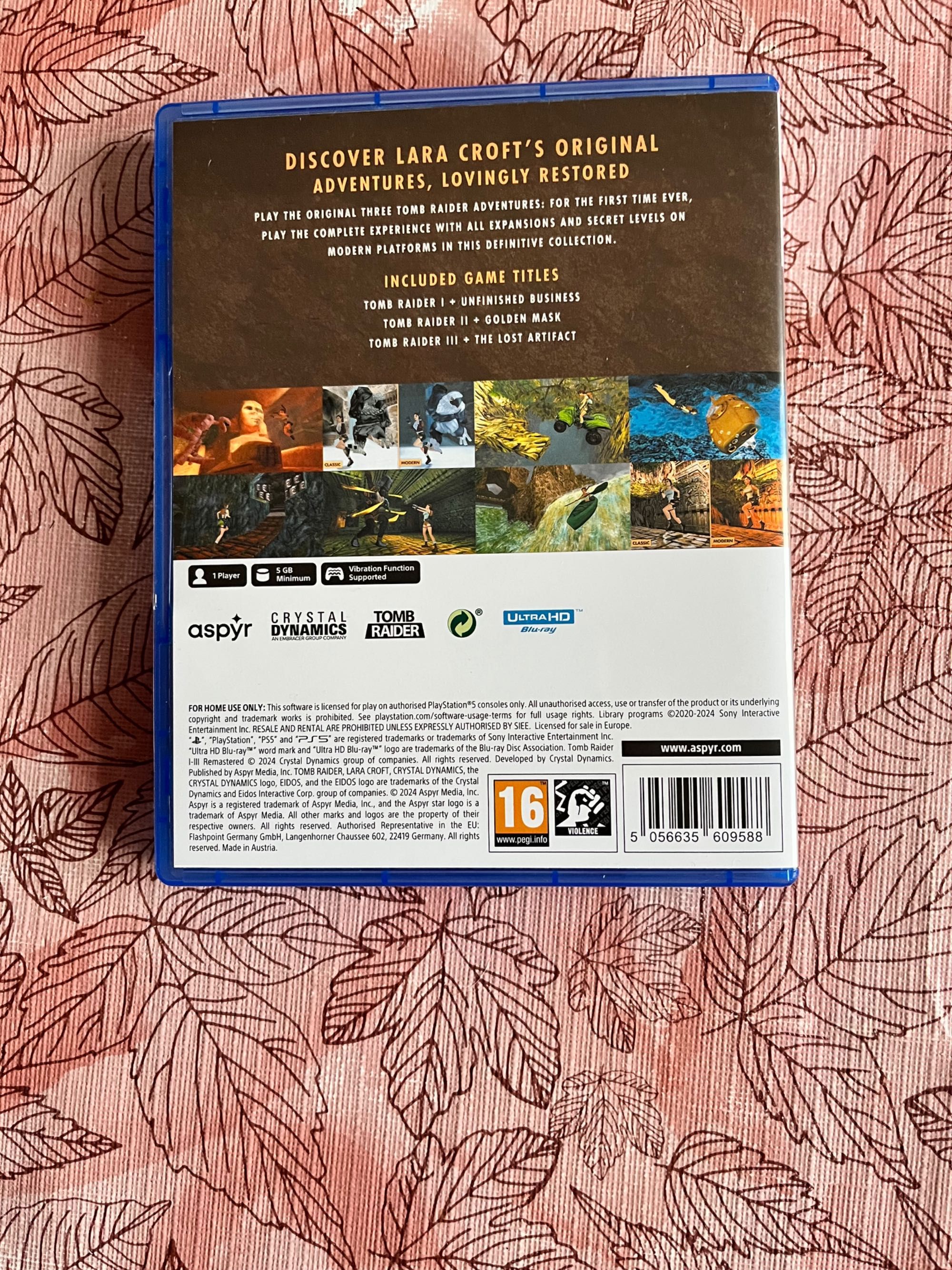 Tomb Raider 1-2-3 Remastered