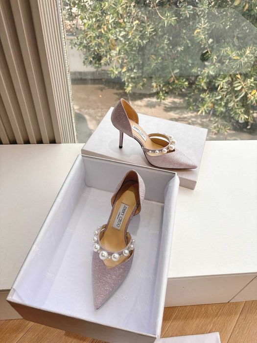 Sandale cu toc Jimmy Choo Premium