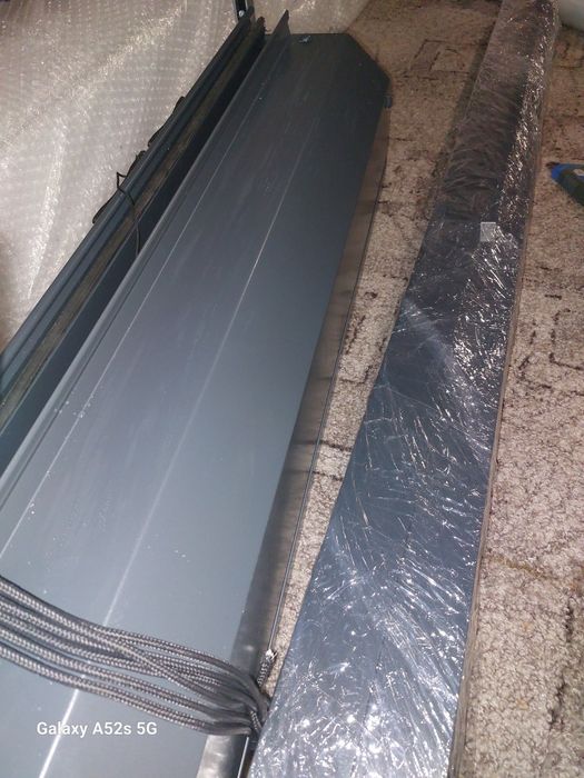 Vand rulou exterior aluminiu gri antracit 695×1595mm manual