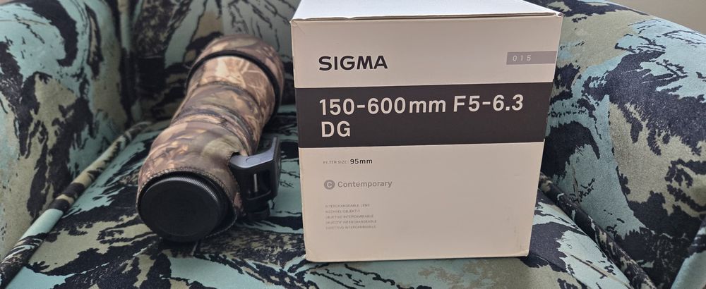 SIGMA 150-600mm F5-6.3 DG Contemporary montura Canon EF
