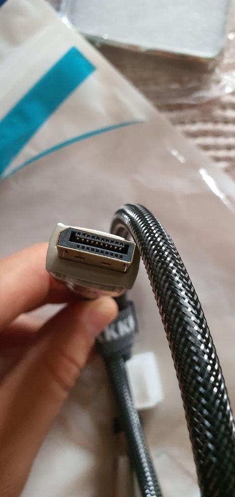 Adaptor DisplayPort cablu male-male 0.5M - 8K