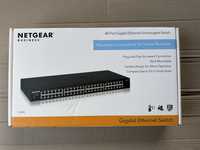 Switch NetGear GS348, 48 x 10/100/1000 Mbps Gigabit Ethernet