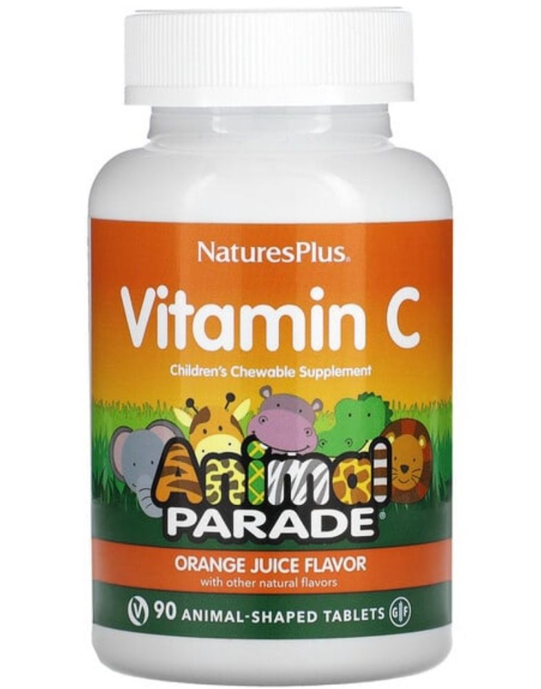 NaturesPlus, Source of Life, Animal Parade, Vitamin C