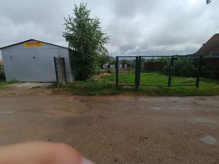 Дачный участок с гаражом