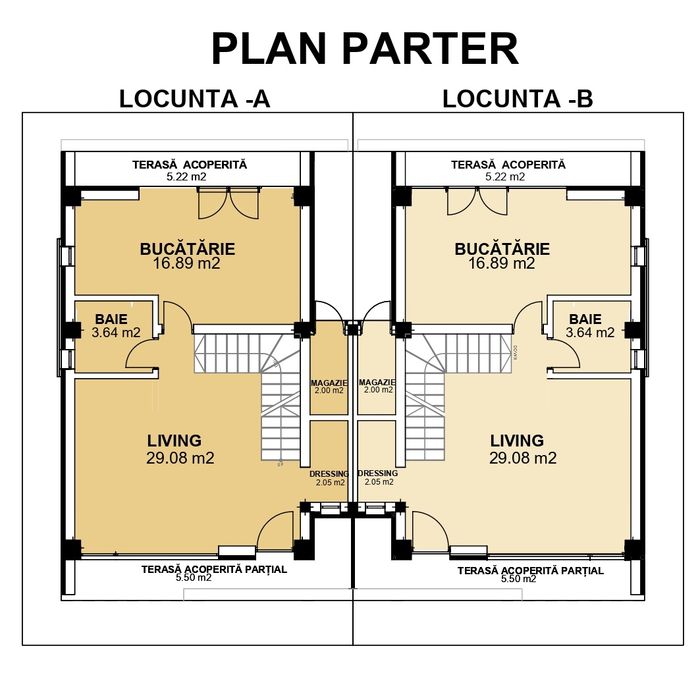 Casă Vila Design Modern & Ferestre PANORAMICE  Hlincea+magazie