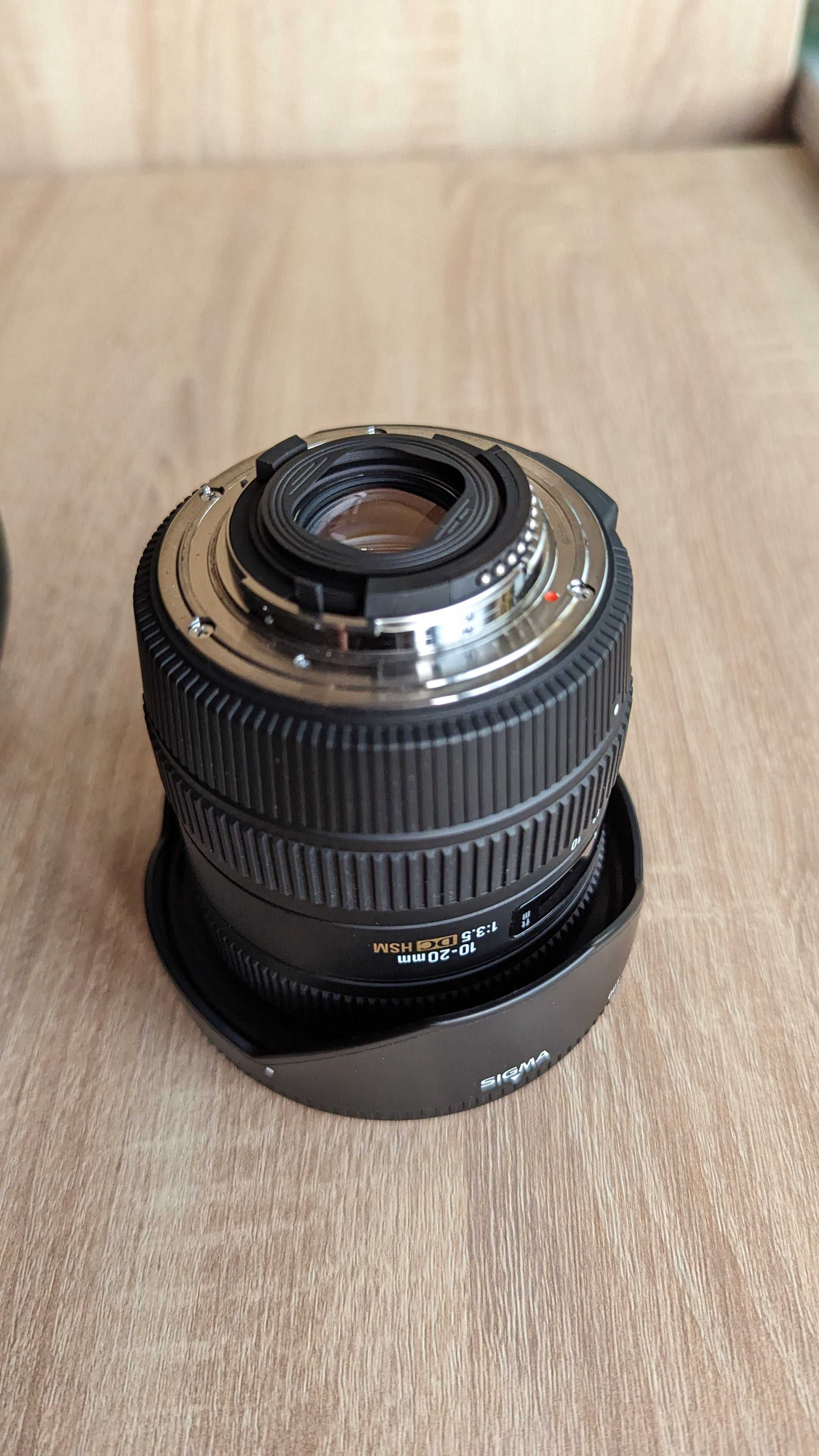 obiectiv Sigma 10-20mm f3.5 DC HSM pentru Nikon