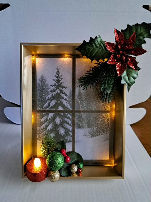 Ръчно изработена коледна декорация