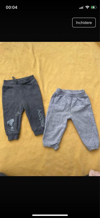 Lot 2 perechi de pantaloni bebe