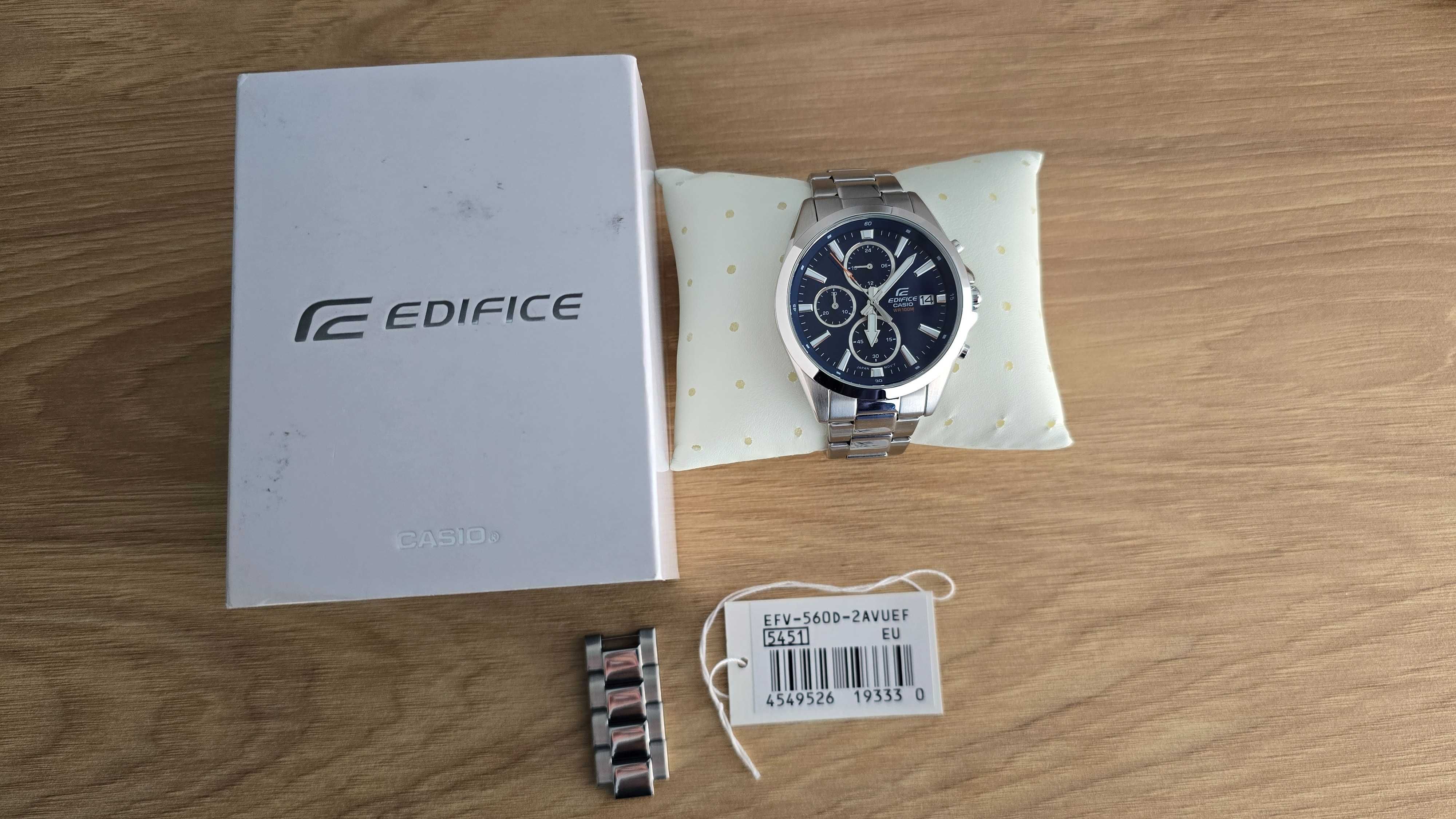 Ceas Casio Edficie EFV-560D-2A ca nou cu garantie