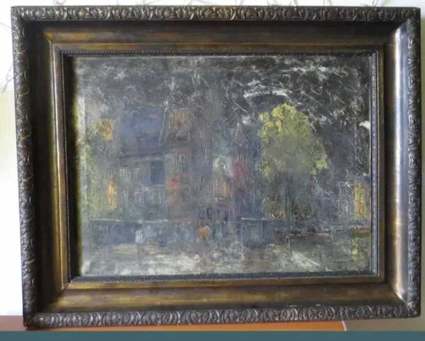Pictura ulei pe panza semnata R.Weber 1850cc