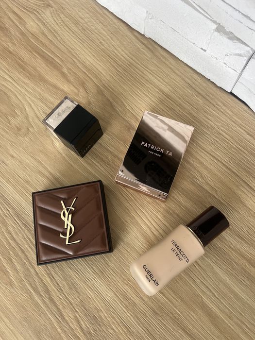 YSL bronze/Dior/Guerlain Terracotta/Patrick Ta/Huda beuty