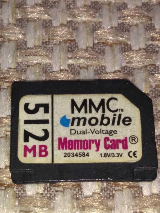 Продам MultiMediaCard 512 MB