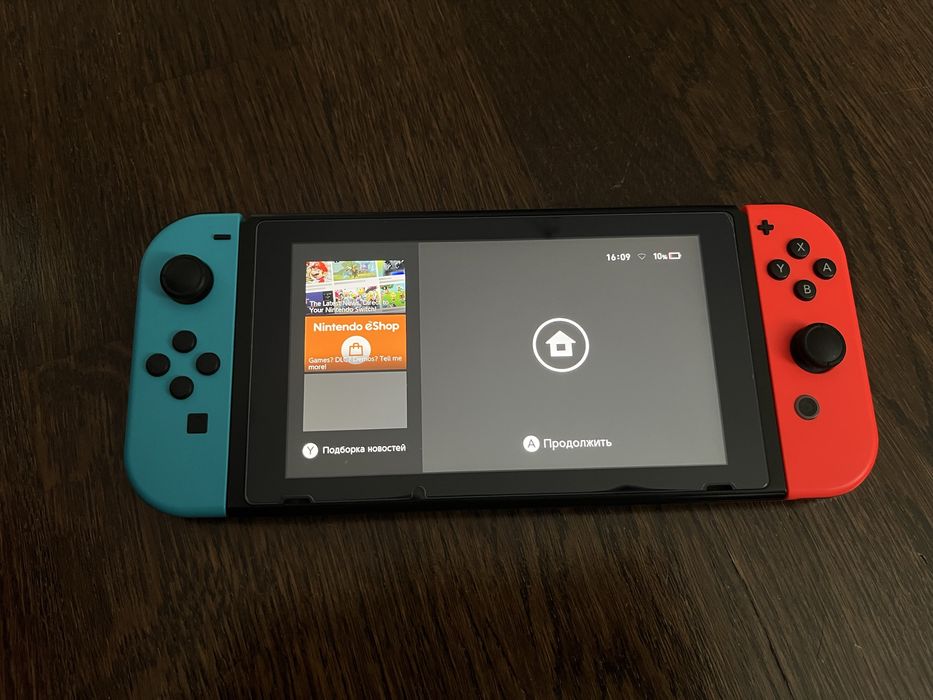 Nintendo switch со всеми аксессуарами