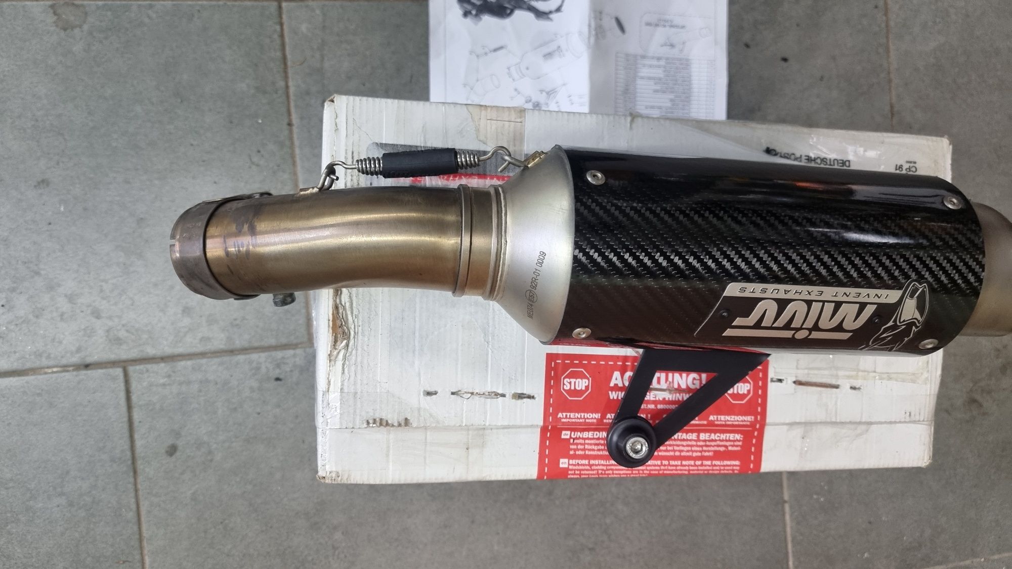 Kawasaki zx10 r ауспух MIVV