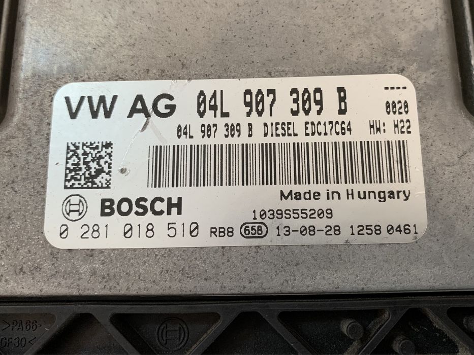 Ecu / Calculator motor VW / Audi / Skoda / Seat 1.6 CLH : 04L907309B
