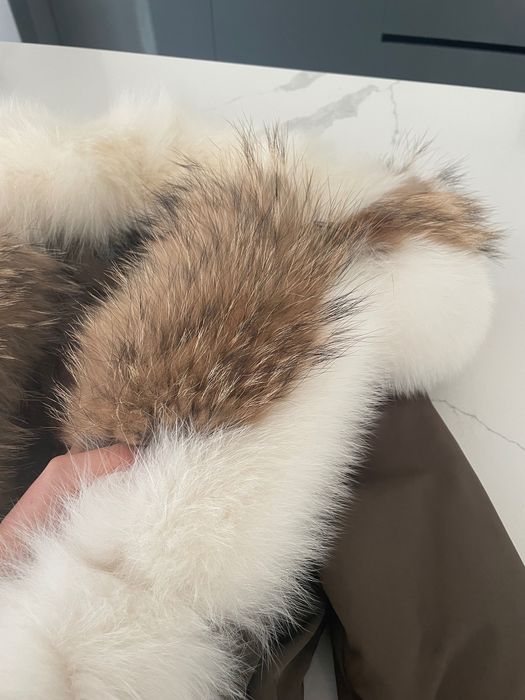 Страхотна парка с естествен пух