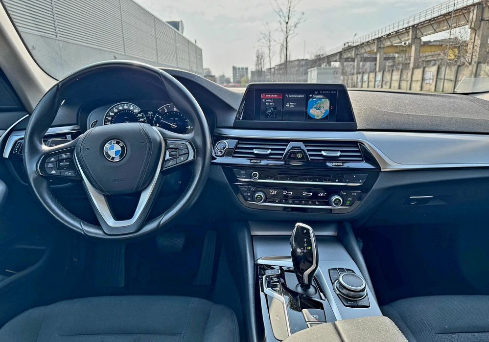 BMW Seria 5 G30, AUTOMAT, 2018, LUXURY LINE - 2.0I - 184CP