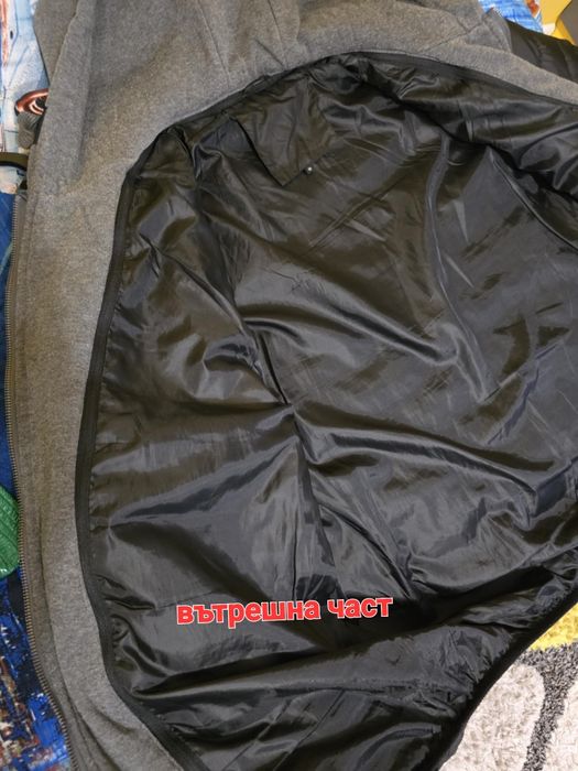 Черно зимно яке XXL