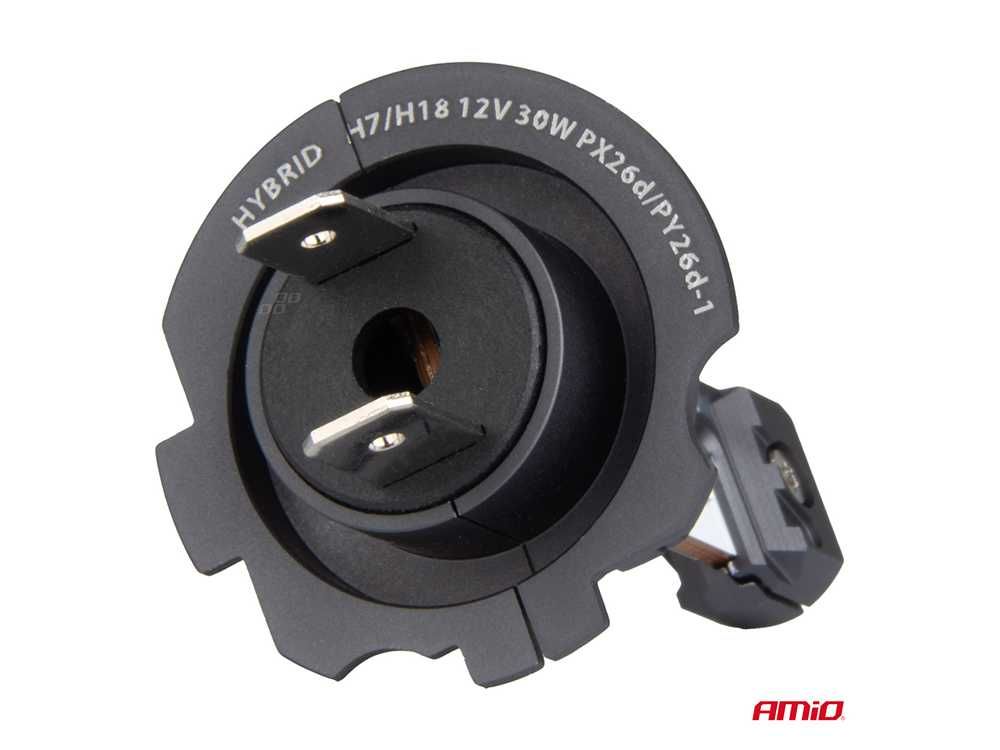 Крушки AMIO HYBRID LED H7/H18 6000K Canbus 60W