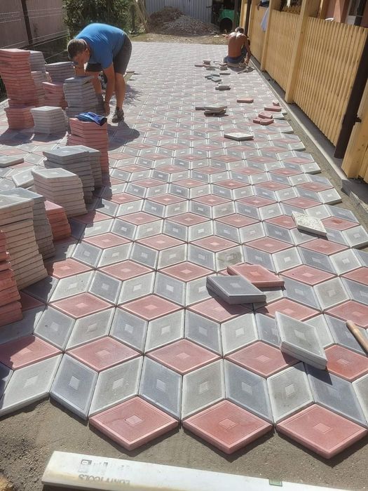 Pavele Pavaje Cod 055 antiderapante Montaj Transport borduri dale rigo