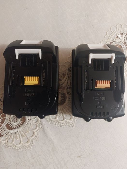 Baterii compatibile  cu makita  6 ah. cu led control rosu comp