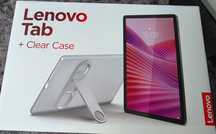 Продавам чисто нов таблет.LENOVO TAB +CLEAR CASE