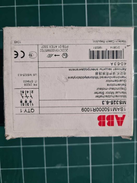 Protectie motor ABB MS325-6.3A