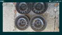 Set jante gama Audi Vw 15 și 16 inch eventual cu anvelope