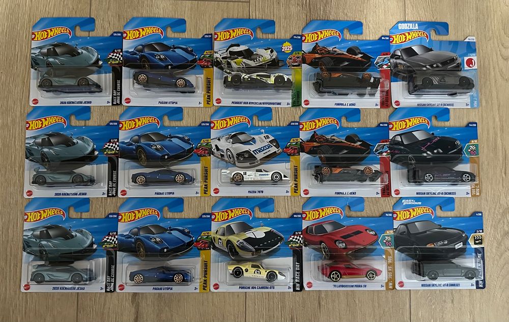 Hot Wheels — Мерцедес, БМВ, Ферари, Porsche, Treasure Hunt!