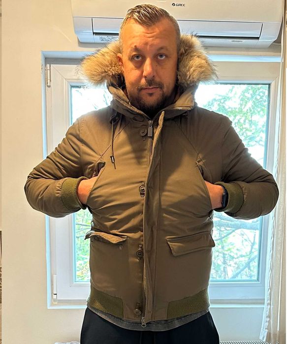 Geaca iarna verde Zee Lane