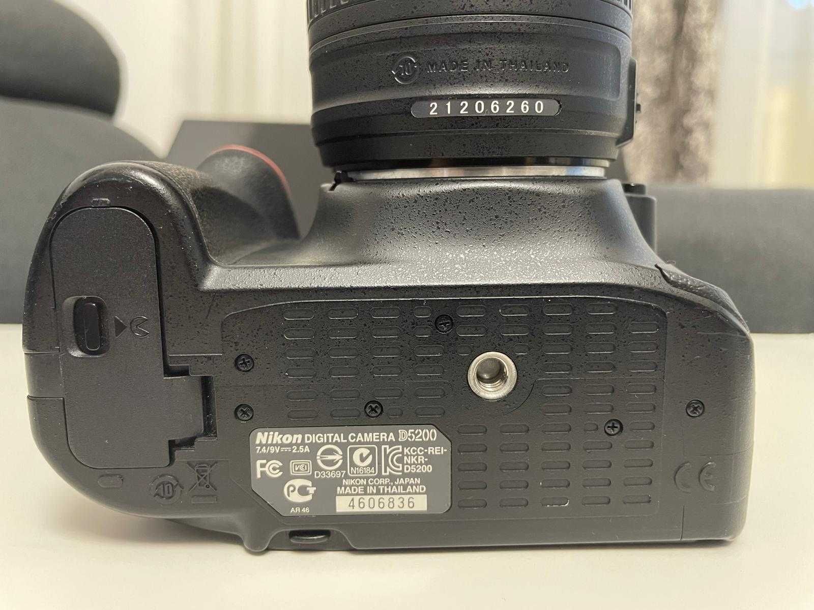 Nikon D5200 – doar 8.696 cadre + cutie & accesorii – stare excelentă