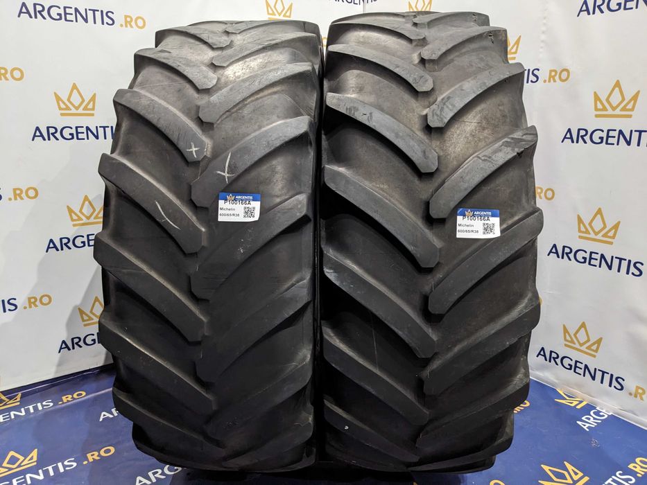 Pereche 2 anvelope 600/65/R38 Michelin (cod P100166A)