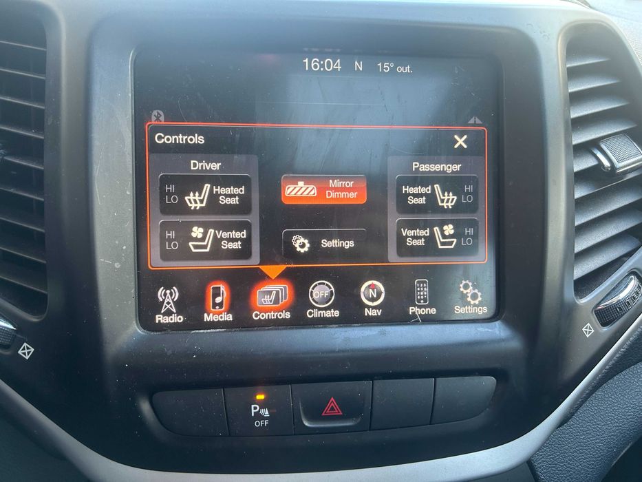 navigatie originala jeep cherokee 2013-2018