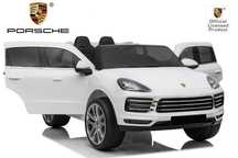 Masinuta electrica Kinderauto Posche Cayenne XXL PREMIUM #Alb