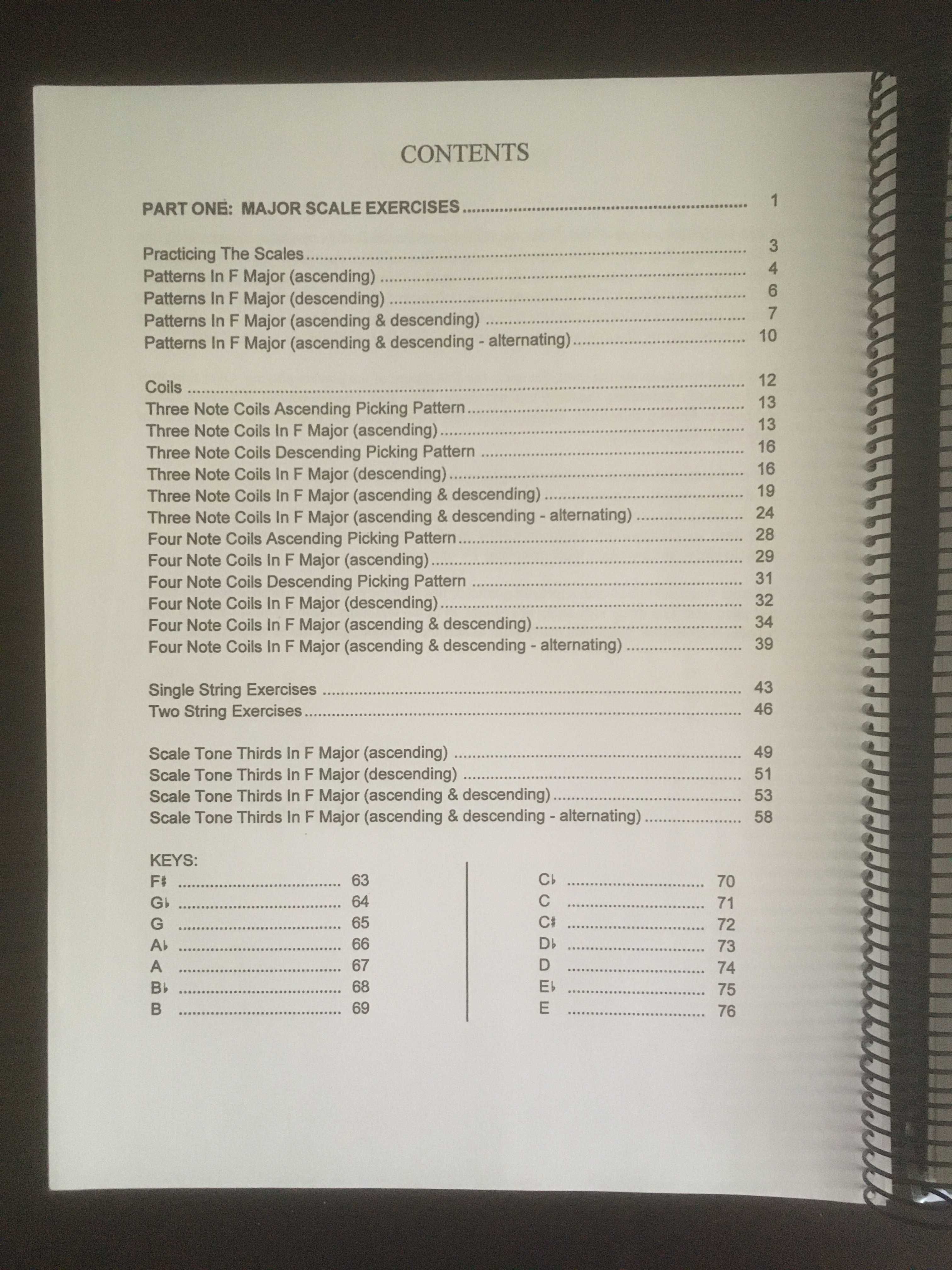 Книга за китара The Guitar Grimoire (The Exercise Book)