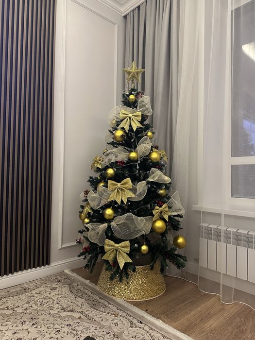 Елка 180см + оформление