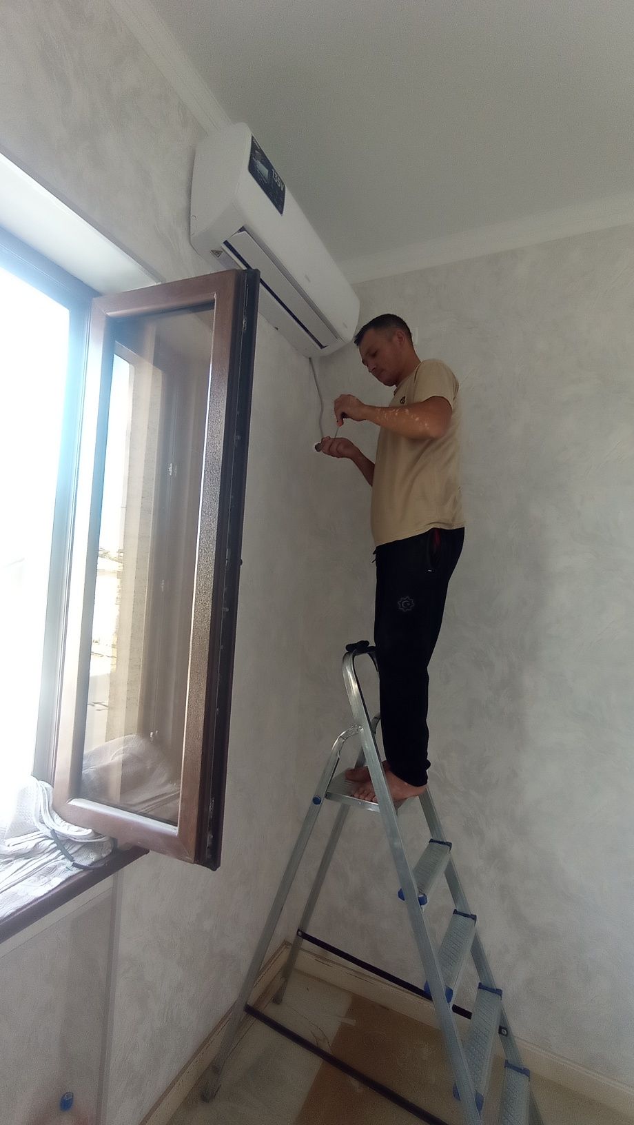 Кондиционер установка ремонт