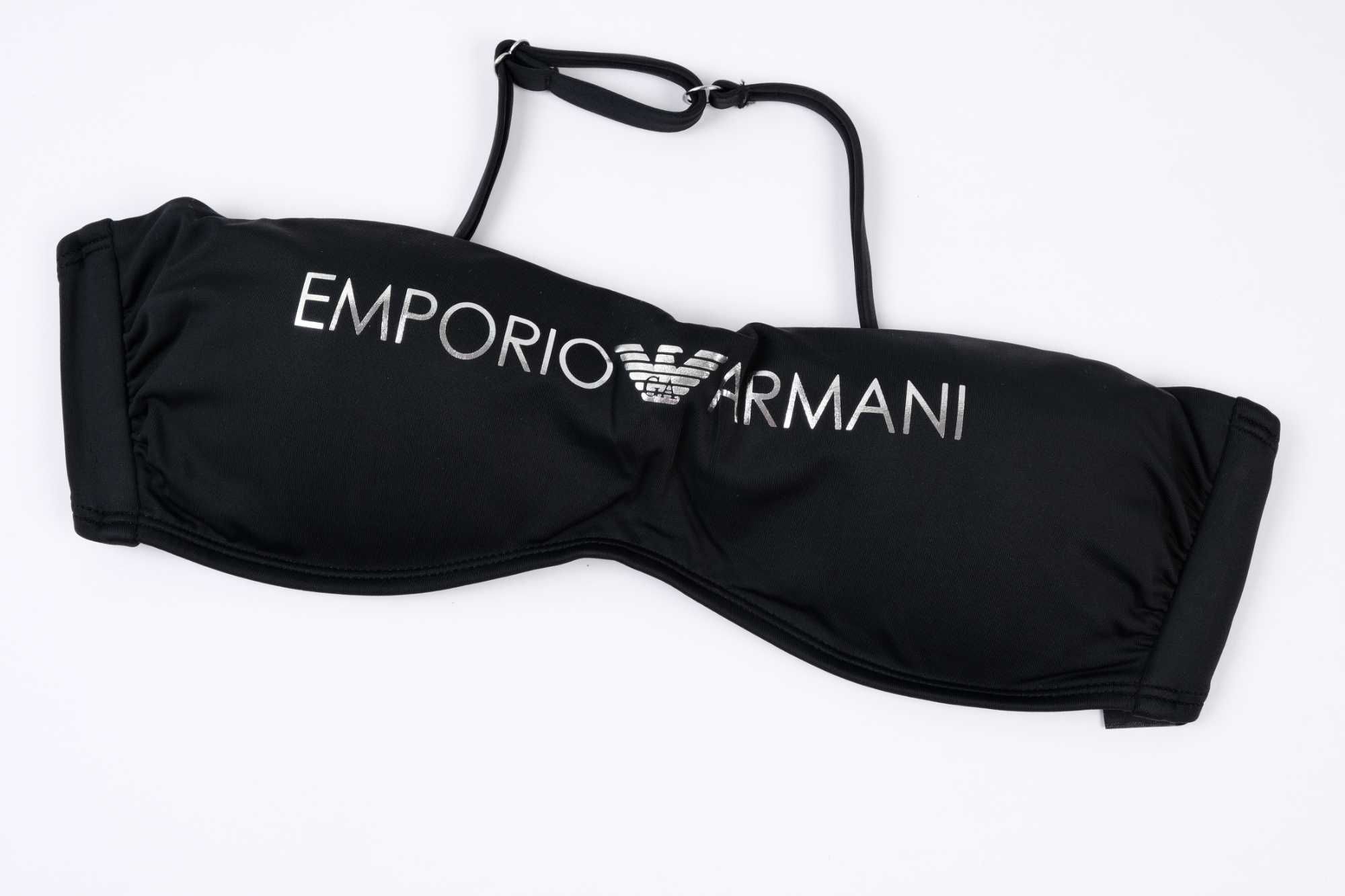 ПРОМО EMPORIO ARMANI-M-Оригинален комплект бански с подплънки
