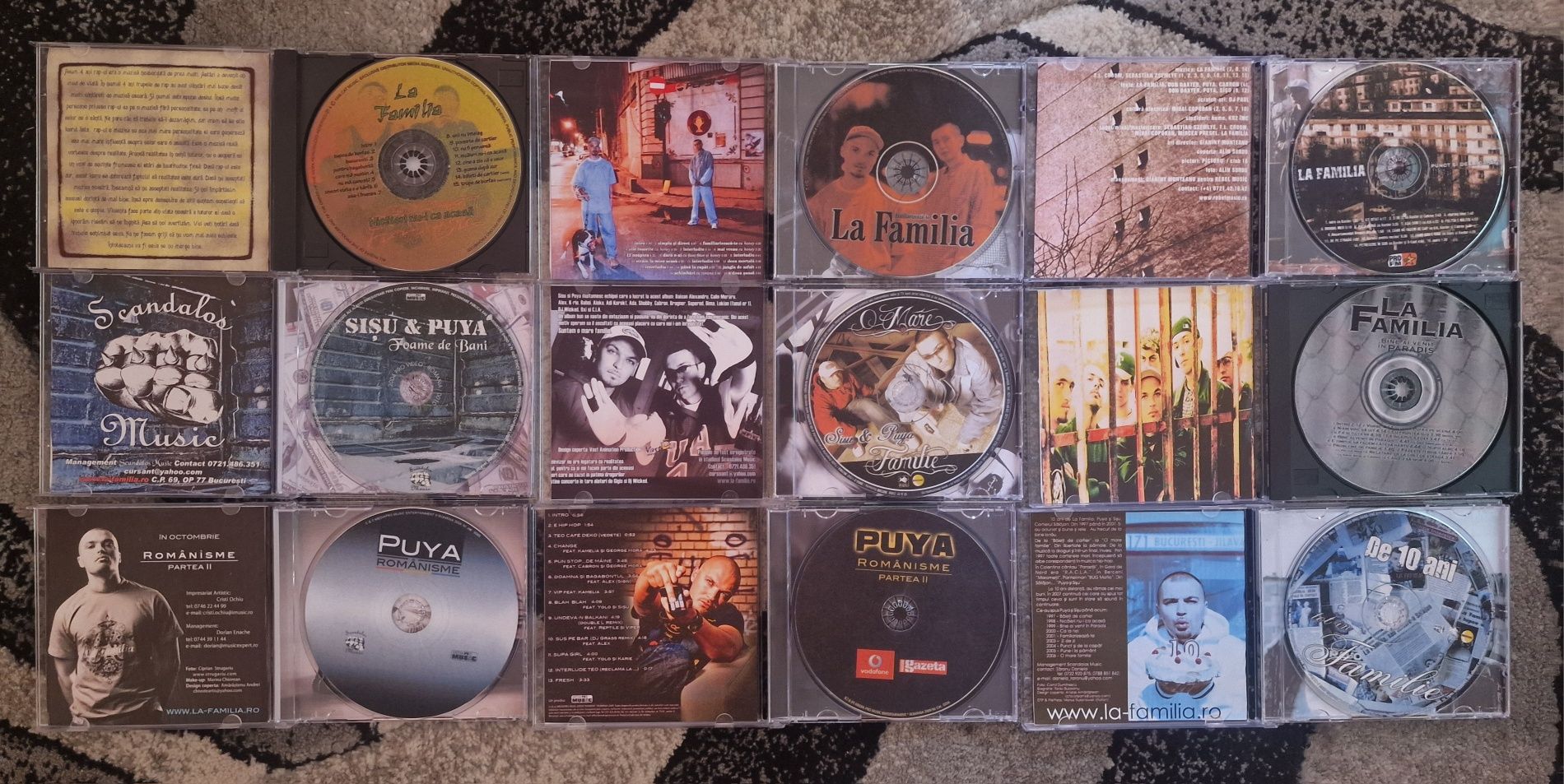 Cd-uri La familia