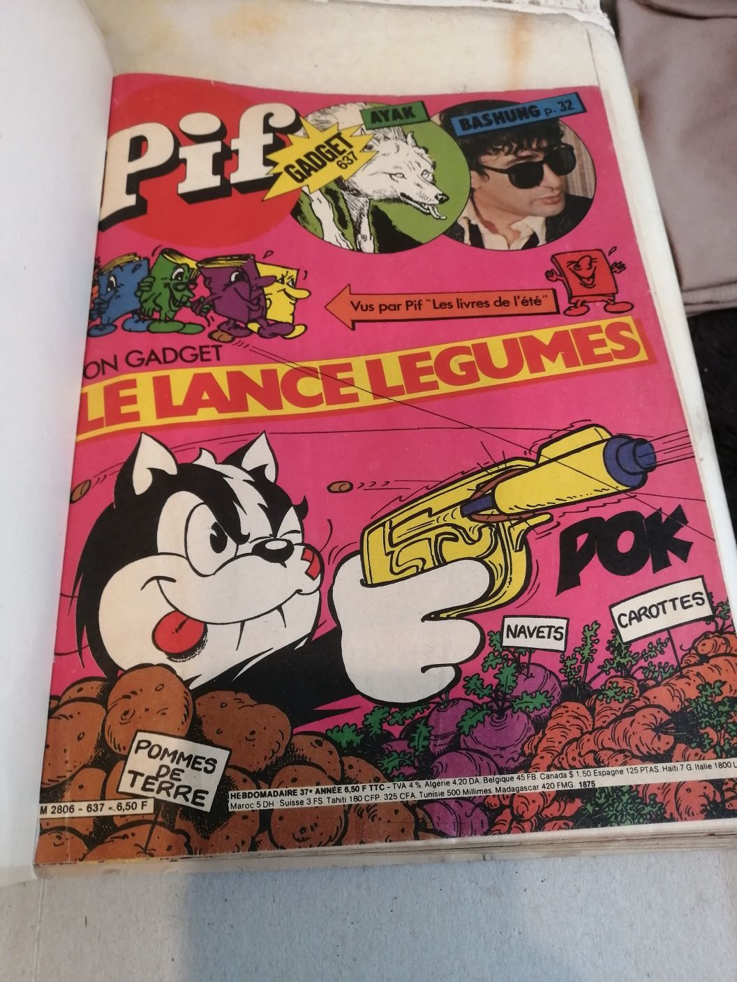 Lot Pif Gadget 60 buc, pret 500 lei